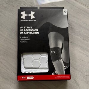 Under Armour White Knee Pads
